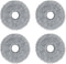 Replacement Parts Kit for Dreame X30/S30/S10 Robot Vacuum Cleaner, 4 Mop Cloths