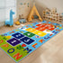 31.5''x72'' STARUIA Washable Hopscotch Kids Rug for Playroom, Colorful Educational Classroom Rugs with ABC Number, Non