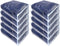 Set of 10 Clear Vinyl Zippered Blanket Storage Bags - 15x18x5 Inch
