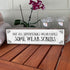 Nurse Wood Signs - Medium Wood and Metal, Not All Superheroes Wear Capes, Some Wear Scrubs
