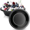 5 Inch Small Pie Pan, 4 Pack Nonstick Round Tins for Cake, Bread, and Meat Baking