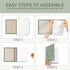 Set 9 Beautiful Decorative Books - of Boxes Enhance Your Coffee Table, Bookshelf or Mantel Shelf Decor - Aesthetic