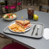 Carlisle FoodService Products CT121623 Café Standard Tray, 12" x 16", Gray