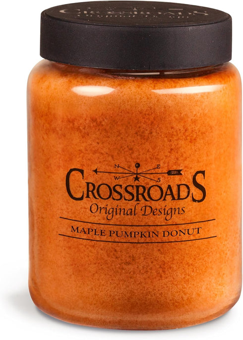 Crossroads Maple Pumpkin Donut Scented Candle - 2-Wick, 26 oz.