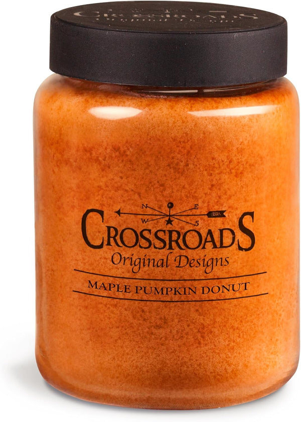 Crossroads Maple Pumpkin Donut Scented Candle - 2-Wick, 26 oz.