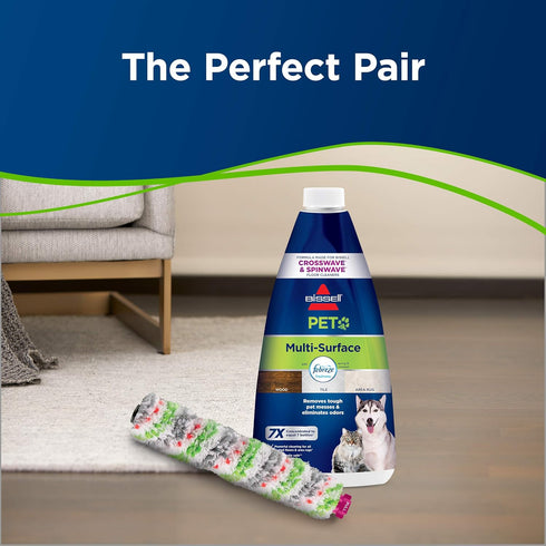 2460 BISSELL Tangle-Free CrossWave Multi-Surface Pet Brush Roll, New OEM Part