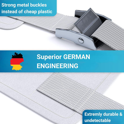 Twin to King Bed Converter, Innovative Bed Bridge Solution for Couples & Families, Installed in < 5 Min
