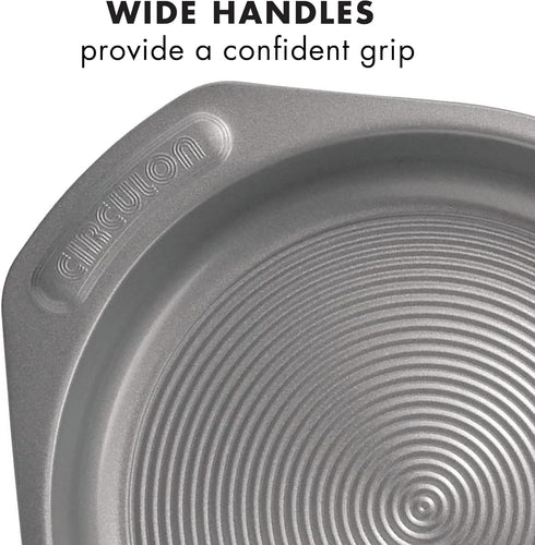 Circulon Total Nonstick Baking Pan with Lid, Rectangle 9 Inch x 13 Inch, Gray Nonstick Cake Pan