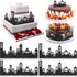 Marspark 10 Pieces Cake Border Decoration - Scenic Theme Cake Side Borders for Birthday Party Accessories