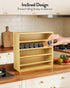 4 Countertop, 13.18 4.13 12.2 inches(Spice Orimade Tier Spice Rack Organizer for Cabinet, Freestanding Bamboo Seasoning