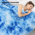 Cozy Fleece Throw Blanket Soft Lightweight Throw Blankets Warm Plush Blue Fall Blankets and Throws Couch Sofa Bed