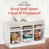 Spectrum Wire Basket for Organizing (Small, Industrial Gray) - Sturdy Storage for Kitchen, Closet, Bathroom