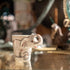 IYARA CRAFT 3D Elephant Coffee Mug 11oz - Sculpted Trunk Handle, Quality Ceramic, Microwave & Dishwasher Safe