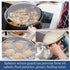 8 Inch Grease Splatter Screen Guard, Stainless Steel Splash Screen Protector for Kitchen Cooking Gadgets
