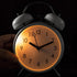PILIFE 4 inch Analog Alarm Clock, Super Silent Non-Ticking Twin Bell with Backlight, Battery Operated