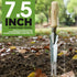 WORKPRO Hand Weeder Puller, 5-in-1 Stainless Steel Garden Trowel with Wooden Handle for Planting and Weeding Care