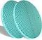 Extra Thick Silicone Trivets Heat Resistant Pot Holder and Oven Mitts, Set of 2 Flexible Mats for Countertop