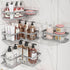 Youvip 4-Pack Adhesive Corner Shower Caddy with Soap Holder, No Drilling Wall
