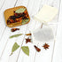 30PCS Spice Bags for Cooking, Reusable Muslin Drawstring Soap Bags for Loose Tea, Cheese Cloth Straining 3x4 Inch