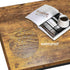Small Desk for Small Spaces: DLisiting Student Kids Study Writing Computer Table, Rustic 30-31 Inch
