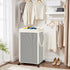 90L (23.7 STORAGE MANIAC Laundry Hamper with Wheels, Gal) Large Tall Rolling Laundry Basket with Removable and Washable