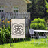 Witchy Pentagram Garden Flag, Protected By Witchcraft Spooky Vibes Wiccan Gift