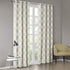 Sun Smart Blakesly Blackout Curtains, 50" x 84", Ikat Print, Thermal Insulated Light Blocking Drape