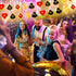 20 10 VIHOSE Casino Theme Party Decorations Las Vegas Party Supplies LED ft Poker String Lights for Casino Night Las