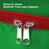 30" Christmas Wreath Storage Container Bag - Heavy Duty Ornament Wreath Container with Reinforced Handle and Double