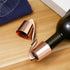 Wine Stoppers Set of 2 - Premium Stainless Steel Bottle Stopper with Silicone Seal, Reusable Beverage Preserver
