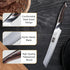 8 inch, HOSHANHO Bread Knife Japanese High Carbon Stainless Steel Serrated Bread Knife, Professional Bread Cutting
