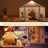 Flechllary 200 67Ft Outdoor,8 LED Fairy Lights Battery Operated with RemoteWaterproof String Lights for Indoor & Modes
