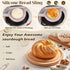 krhhchi Sourdough Starter Kit, Sourdough Bread Baking Supplies with Bread Proofing Basket, Starter Jar, Bread Making
