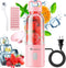 Portable Personal Blender 17OZ/500ML, 175W Juicer for Smoothies, Ice Blending, Food Processing, Compact, Versatile