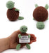 caiyjhao Lovely Hand-Woven Turtle | Mini Turtle Doll, Birthday Gift for Brothers and Sisters, Unique Handmade Gift