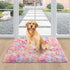 2x3 Small Area Rug Unicorn Rainbow Rugs for Girls Bedroom Soft Fluffy Shag Fuzzy Pink Carpet Princess Rug for Girls