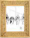 Rattan 4x6 Picture Frame, Wicker Boho Rustic Photo Frame, Vintage Stand Table Top Desk (4x6 Inch)