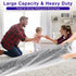 Rug Storage Bag, Pack of 3 for Rolled Rugs up to 6'x 9', Clear Plastic Bag for Moving and Packing