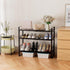 Expandable Stackable Adjustable Spice Rack Pantry Shelf for Kitchen Cabinets, Heavy-Duty Metal Construction (1 Pack)