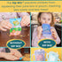 2 Pack Dinneractive Sip Wiz - Baby Pouch Holder No Squeeze Pouch Food Pouches & Juice Box Holder - Anti-Squeeze Yogurt