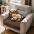 Hokway Stretch Couch Cushion Covers, Sofa Seat Cushion Slipcover Protector, Chocolate, Small