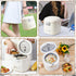 2 Uncooked(4 1-2 12 Mini Rice Cooker, Small Rice Cooker Cup Cup Cooked), Portable Non-stick Rice Maker, for Dorm Office