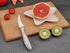 WELLSTAR 2.5 Inch Birds Beak Paring Knife, Sharp High Carbon Stainless Steel Curved Blade for Peeling