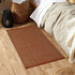 LEEVANG Small Bathroom Rug, 2' x 3' Washable Woven Low Profile Terra Reversible Mat for Home Decor