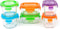 Wean Green Glass Baby Food Storage Containers, Starter Set, 12 pieces