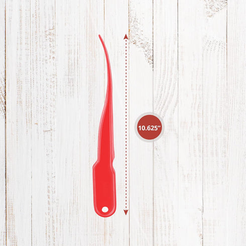 Maine Man 8-Inches Shrimp Peeler Deveiner Cleaner Tool, Red