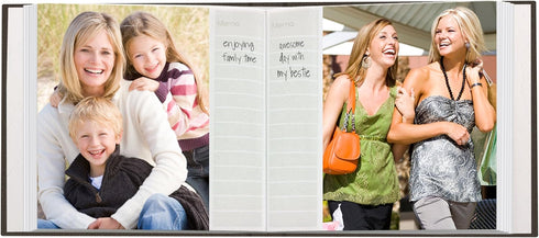 Pioneer 100 Pocket Fabric Frame Cover Photo Album, Warm Mocha