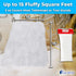 Super Realistic Fake Snow Blanket 30 sqft - Cotton-Like Fluffy Snow for Winter Mantle Village, 3 Pack, Crisp