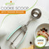 Spring Chef Mint Large Cookie Scoop for Baking, Multifunctional #20 Scoop with Trigger Release, Stainless Steel