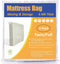 ComfortHome Mattress Bag for Moving and Storage, 4 Mil Extra Thick, Twin and Full Size, 1 Pack